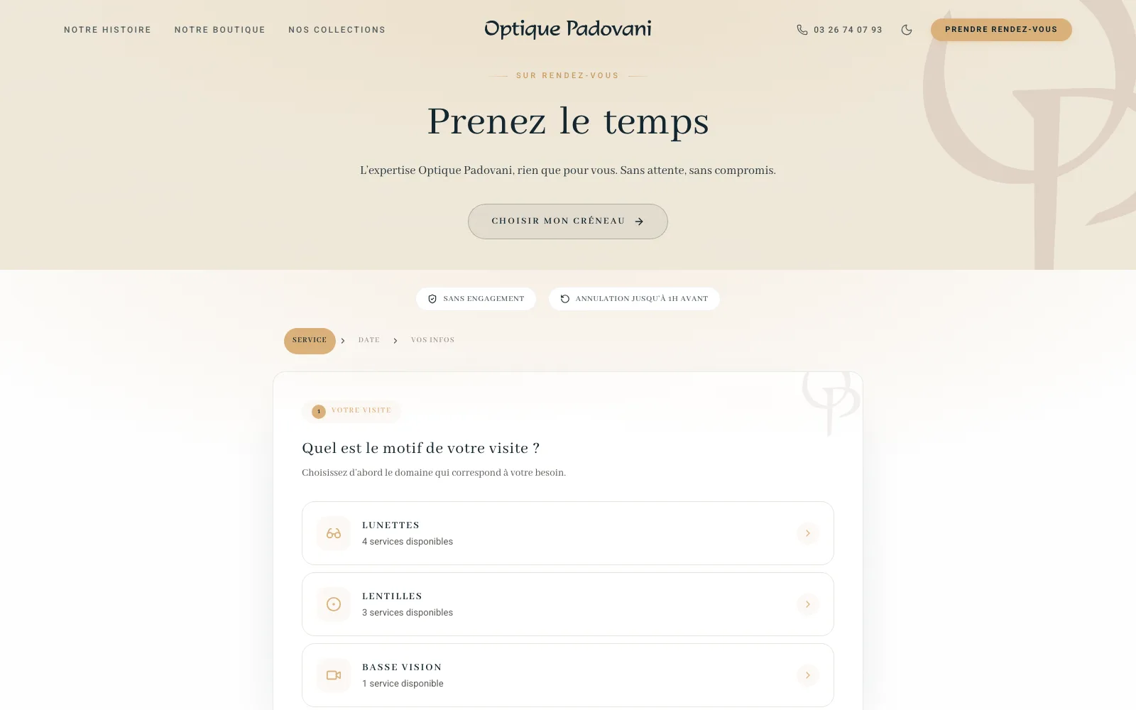Optique Padovani — 1