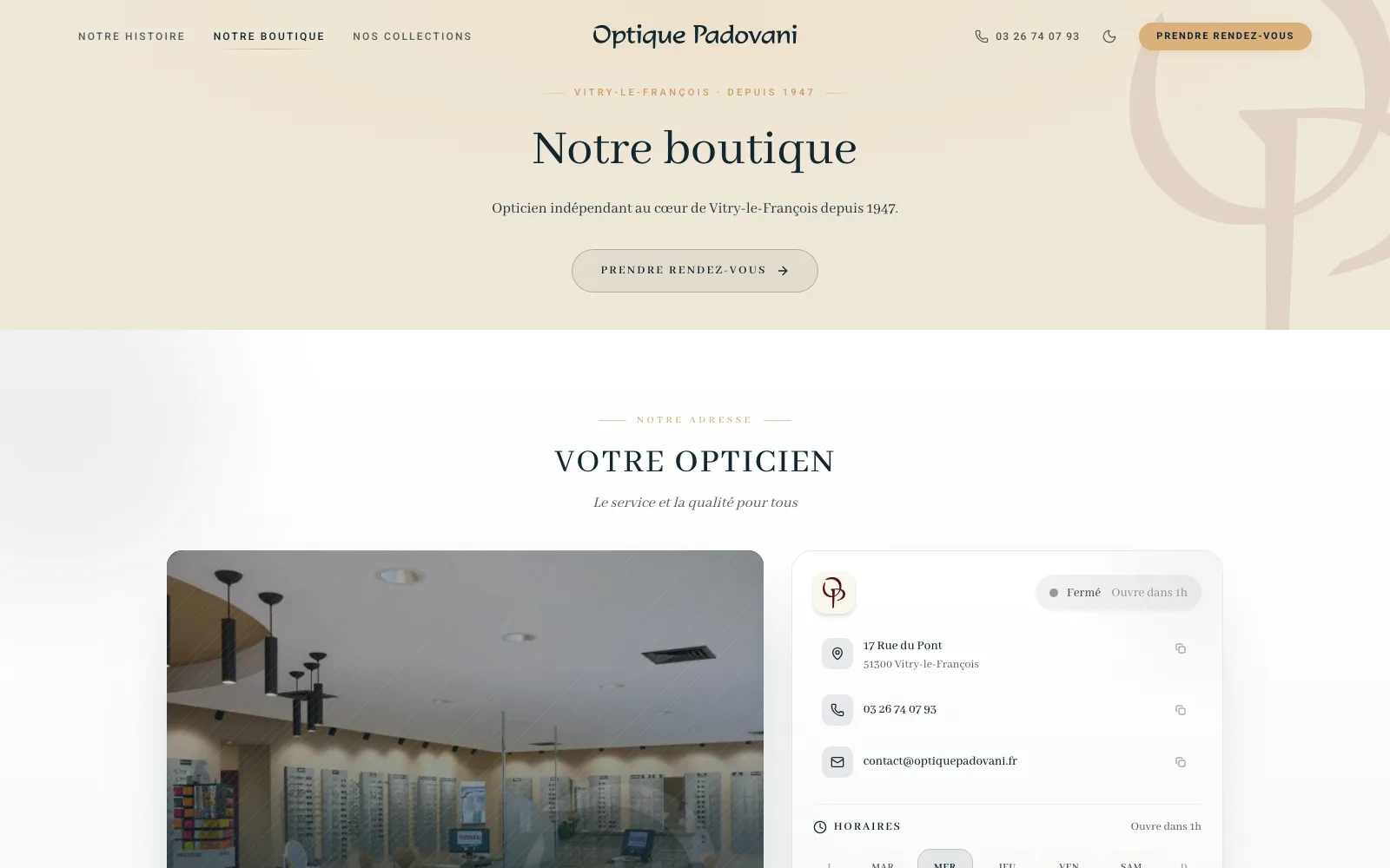 Optique Padovani — 2