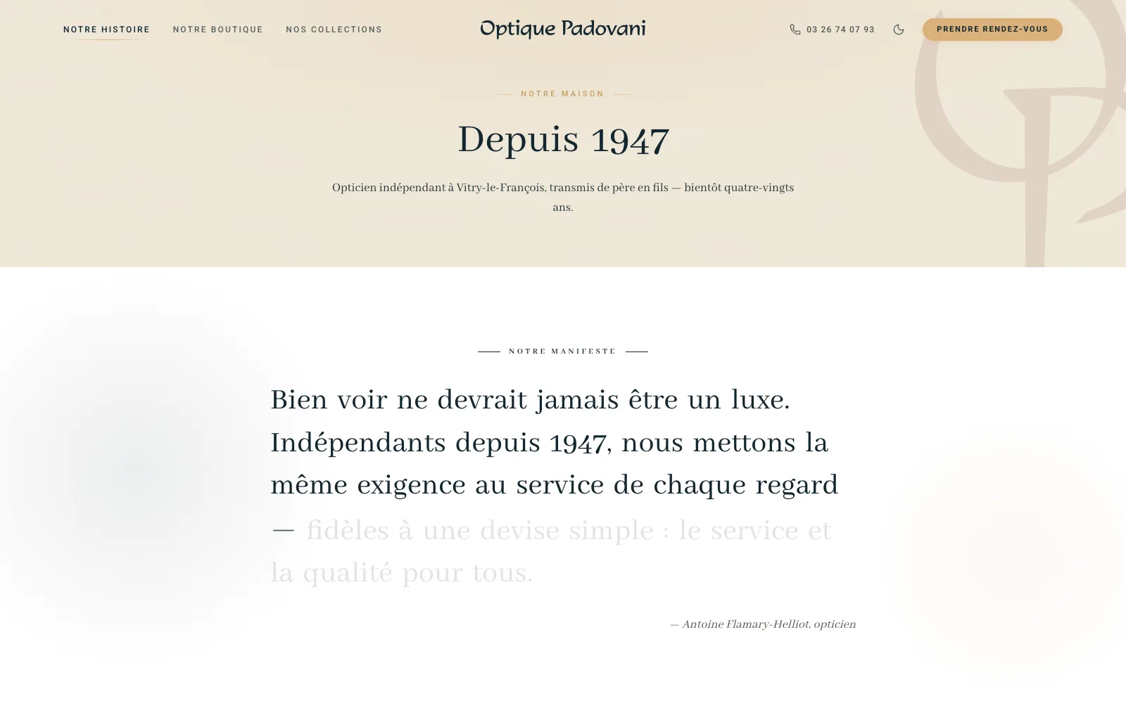 Optique Padovani — 3