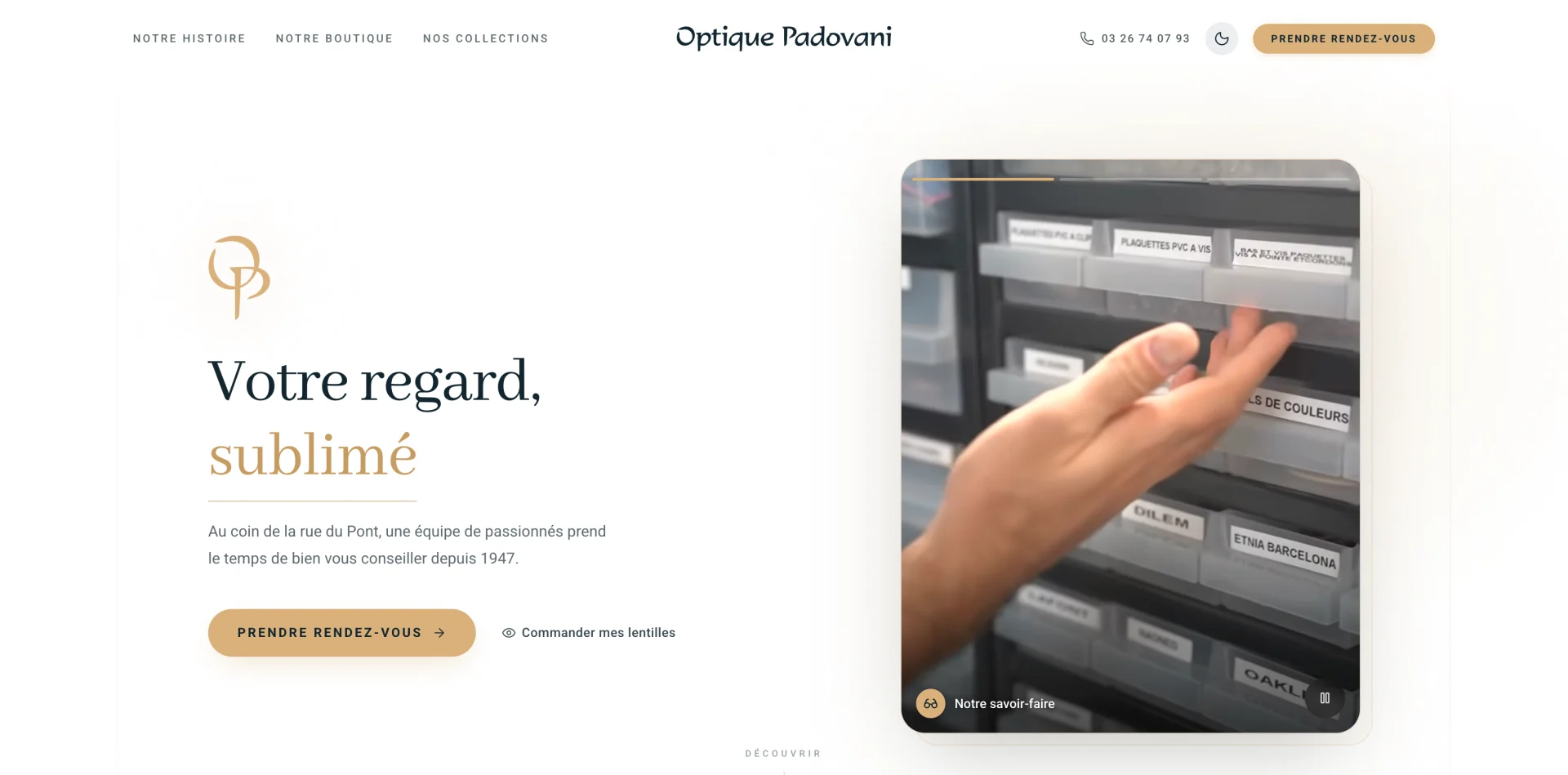 Optique Padovani
