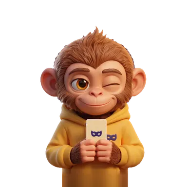 The host winks, holding a card